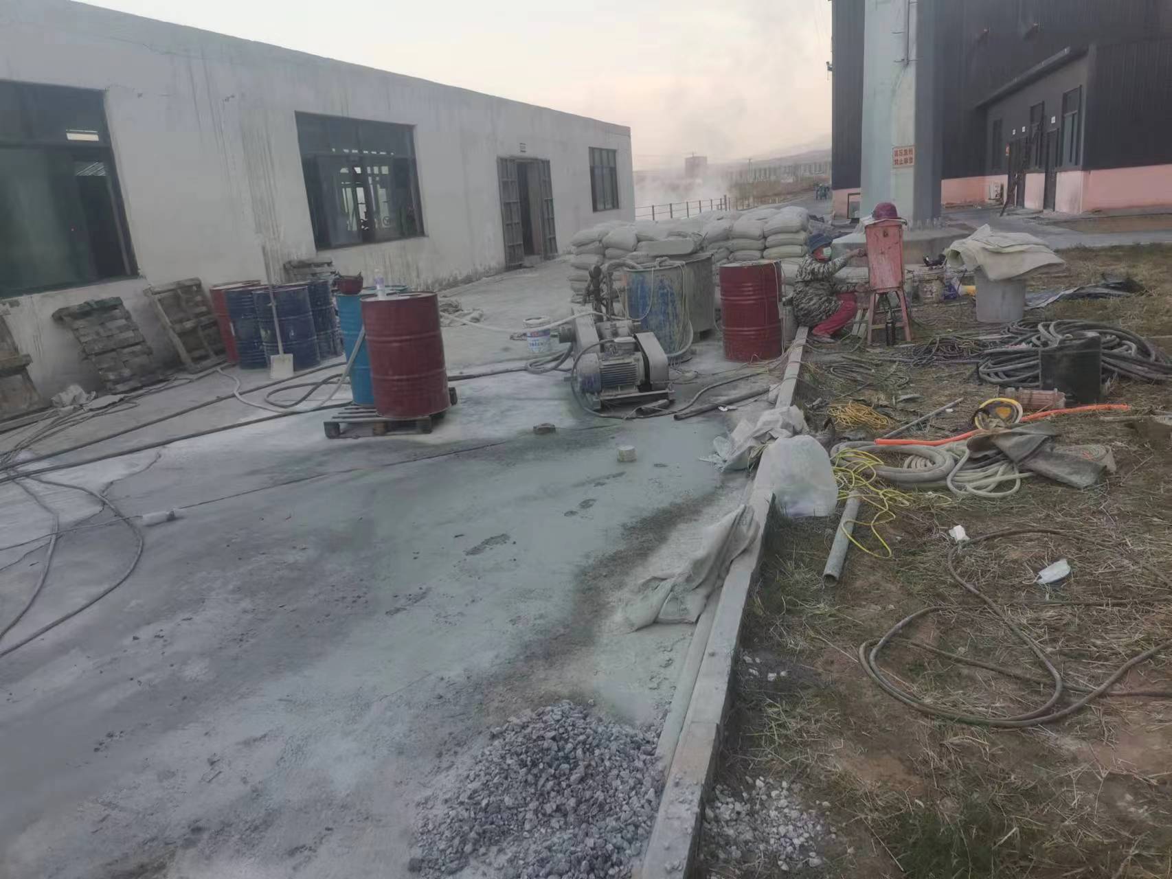 新洲厂房地基沉降注浆